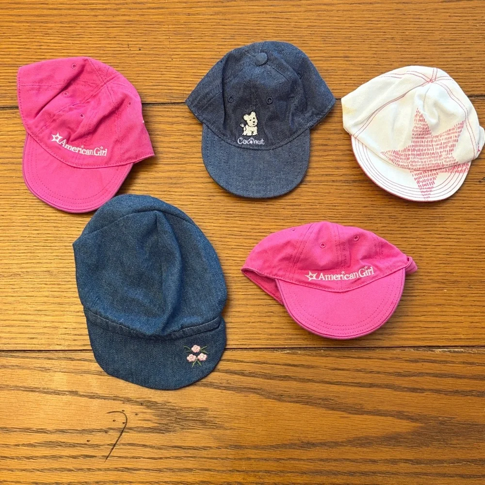 American Girl Doll Hat Lot